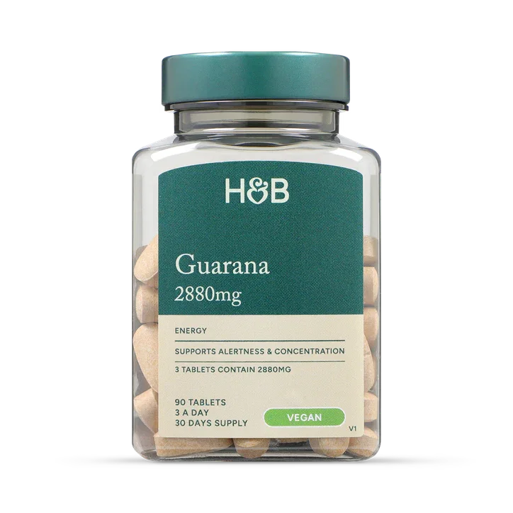 Holland and Barrett Guaraná 2880mg 90 comprimidos