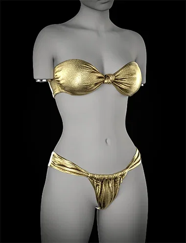 BW Summer Island Bikini For Genesis 9 and 8, 8.1 Female