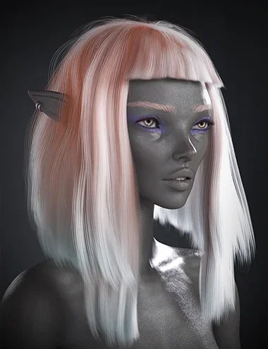 Nyssa Bob Hair for Genesis 9