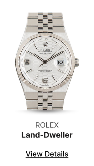 Pre-Owned Rolex Land-Dweller 36 Ref 127234 Honeycomb Motif Dial