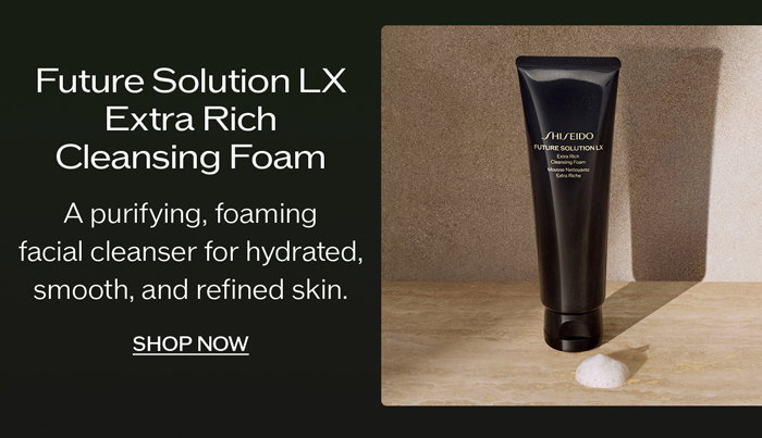 Future Solution LX Extra Rich Cleansing Foam.