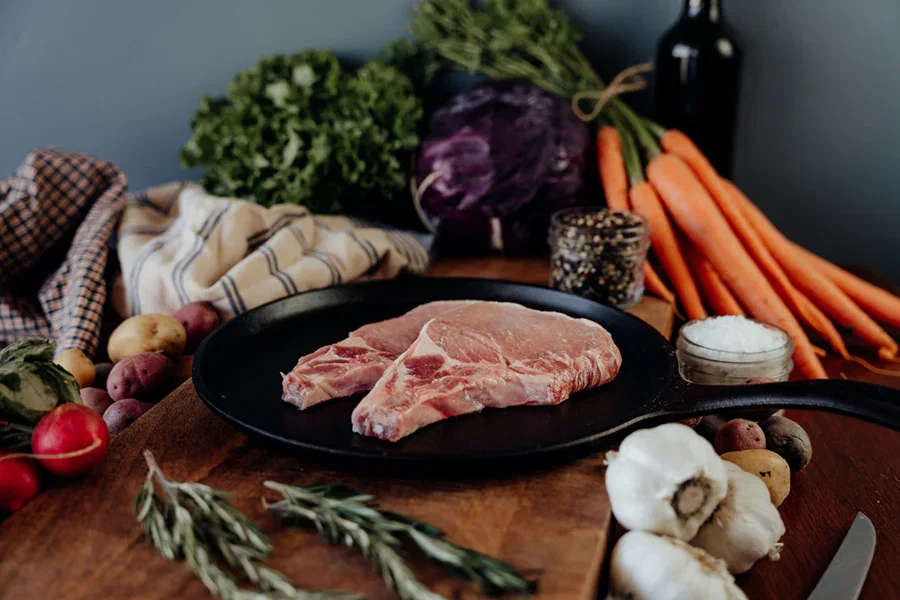 Image of Fresh Cut Pork Chops - two 6 oz chops