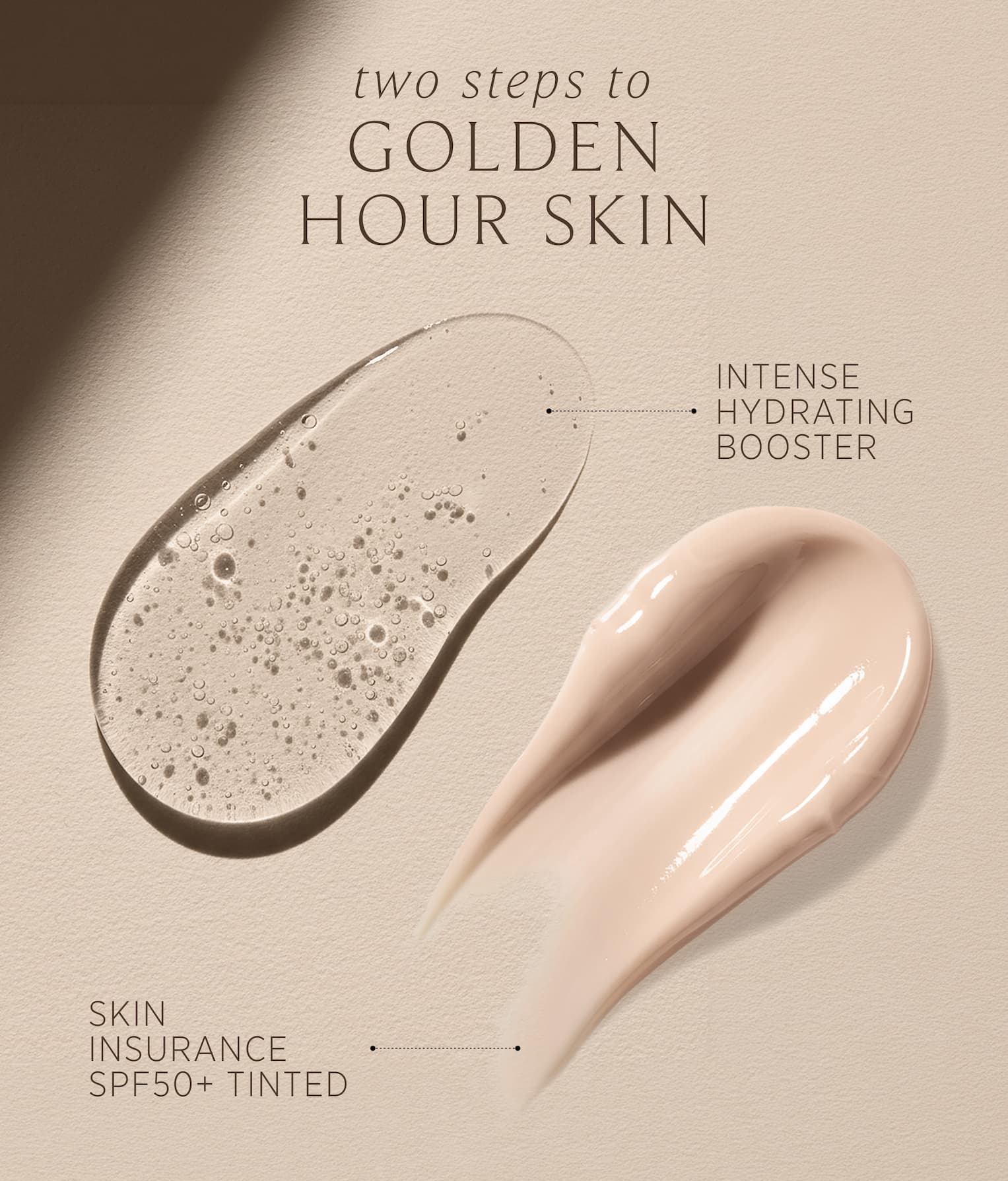 2 Steps to golden hour skin 