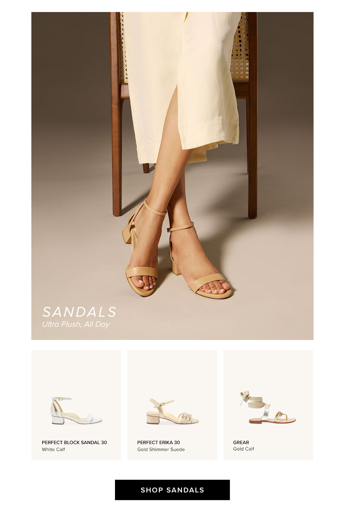Sandals: Ultra Plush, All Day