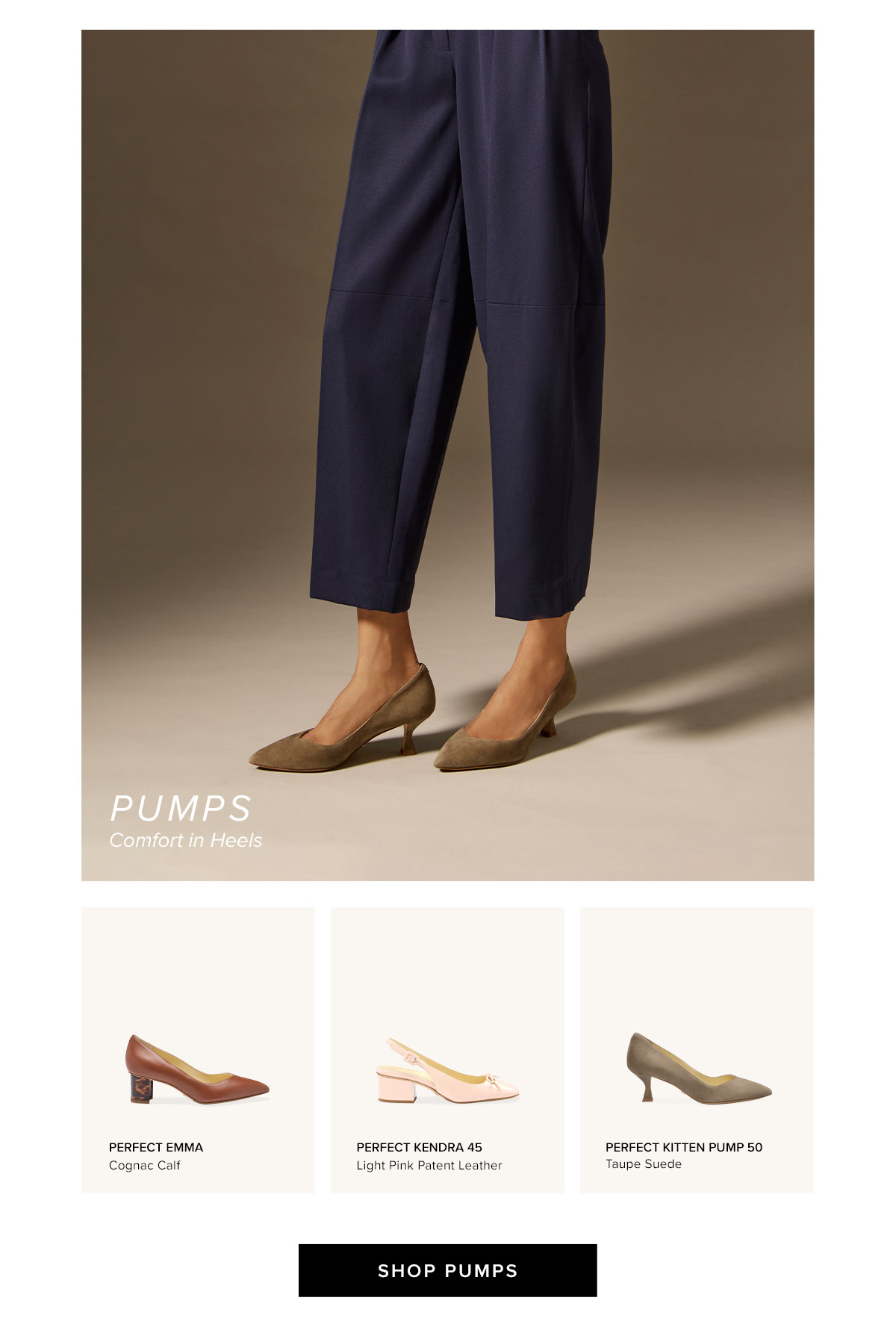 Pumps: Comfort in Heels