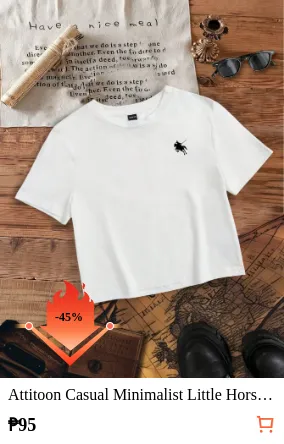 Attitoon Casual Minimalist Little...