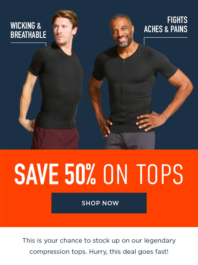 SAVE 50% ON TOPS SHOP NOW