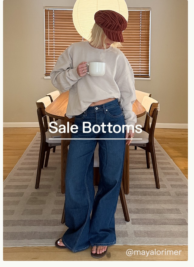 sale women's bottoms