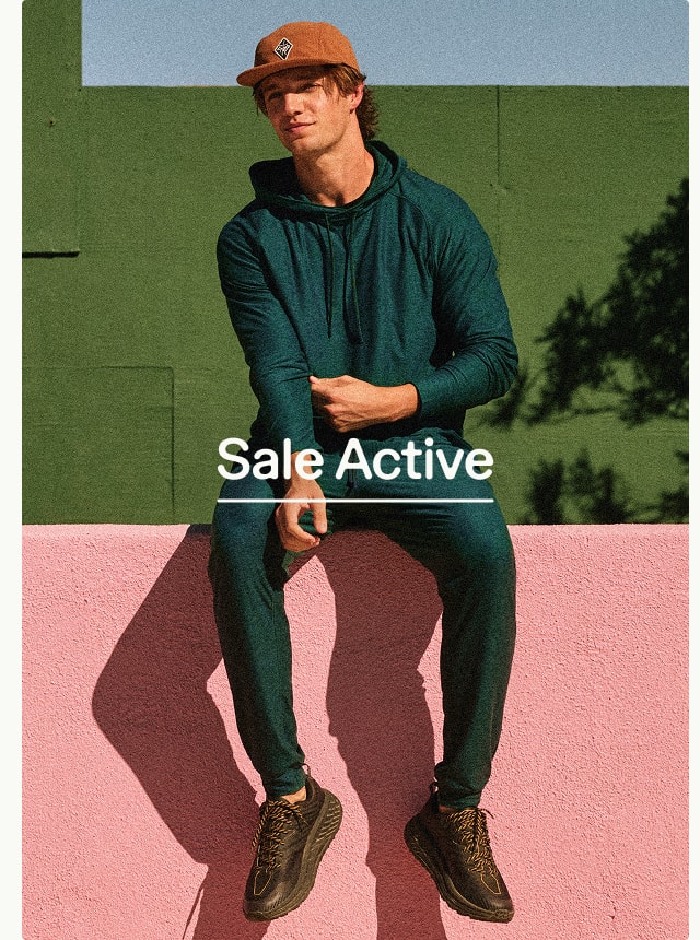 sale men's active