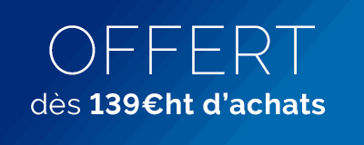 Offert à partir de 139€HT d’achats