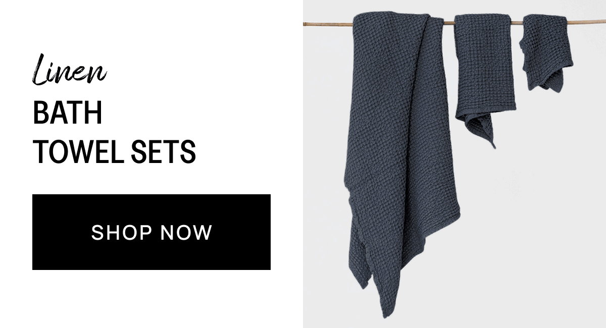 Linen Bath Towel Sets