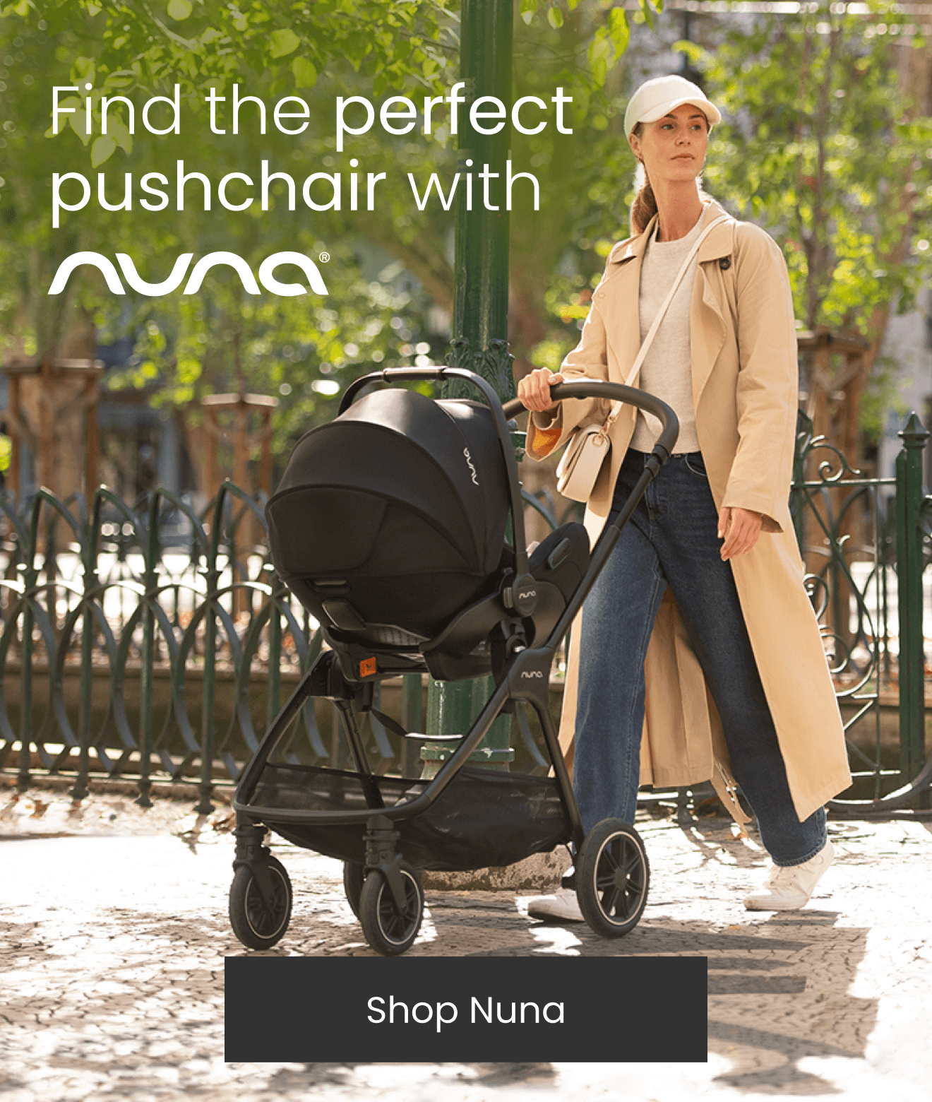 Find the perfect pushchair with Nuna