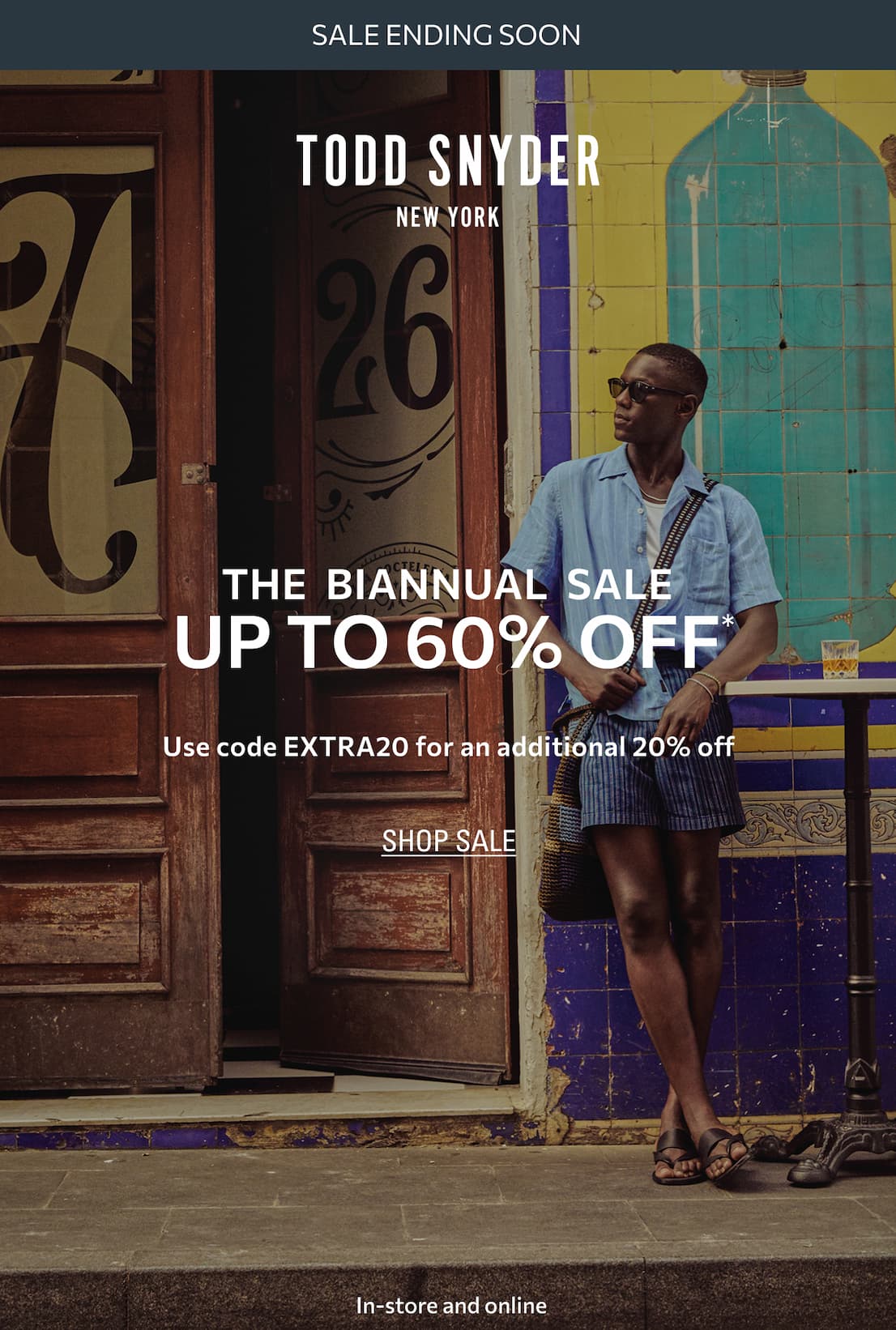 THE BIANNUAL SALE | SHOP SALE