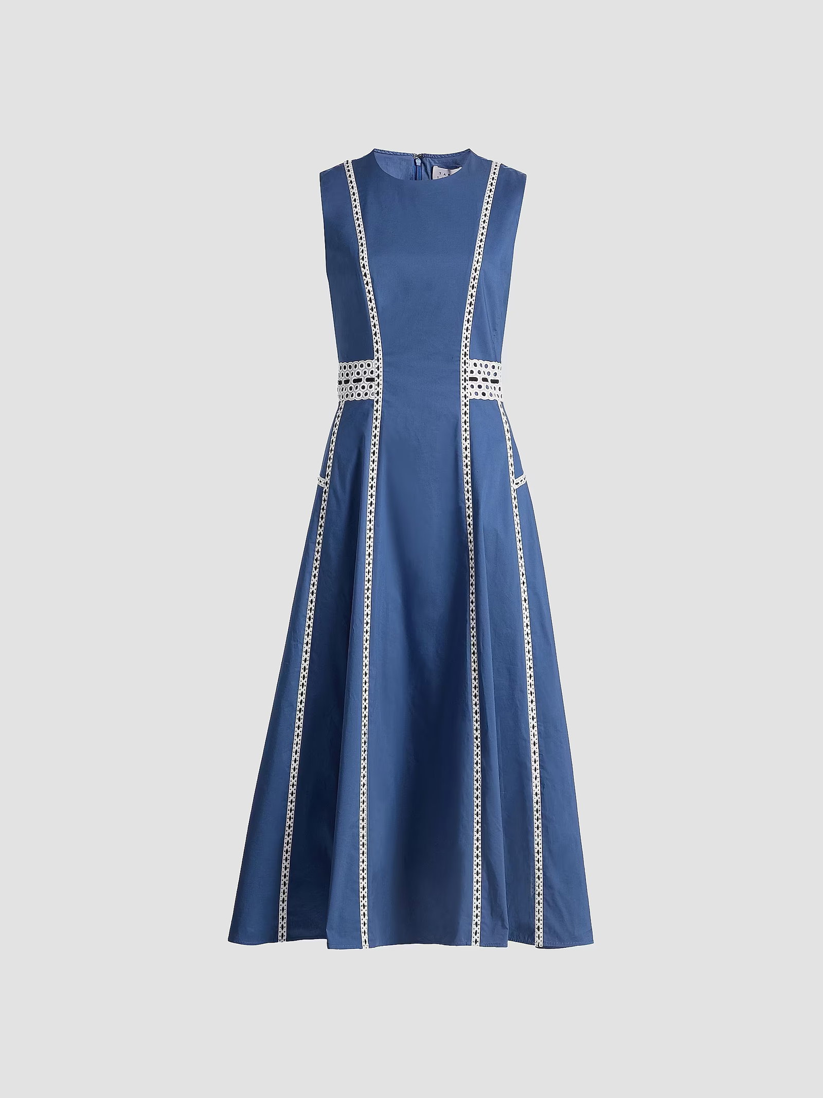 Tanya Taylor Sloane Embrodiered Midi-Dress