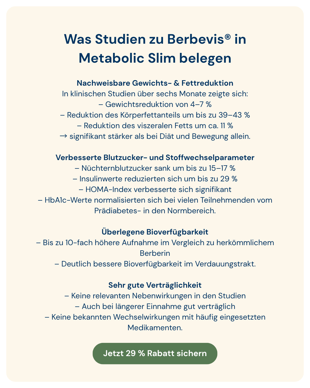 Metabolic SLim