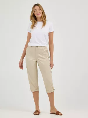 Women's Ultra Lux with Flex-to-Go Relaxed Cargo Capri