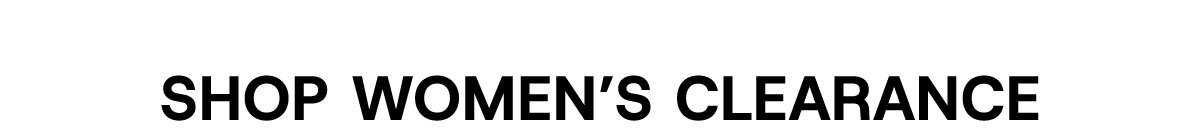 Shop Women's Clearance