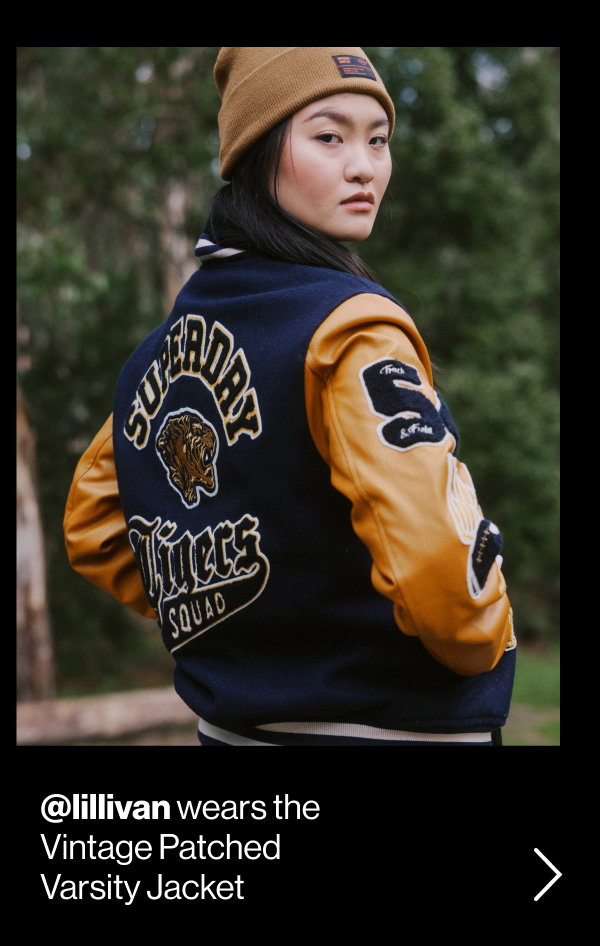 Vintage Patched Varsity Jacket
