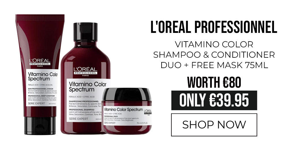 L'Oreal Professionnel Vitamino Color Shampoo & Conditioner Duo + FREE Mask 75ml