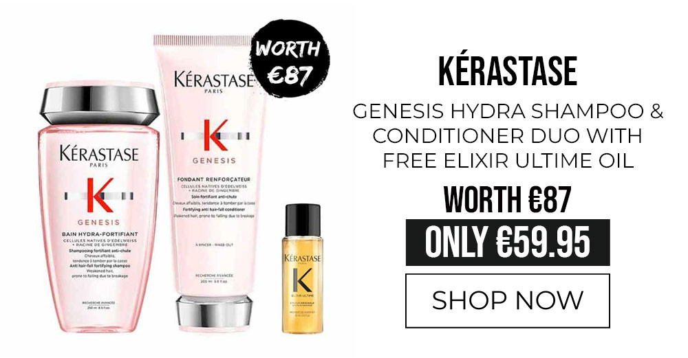 Kérastase Genesis Nutri Anti Hair Fall Fortifying Shampoo & Conditioner Duo with FREE Elixir Ultime Oil