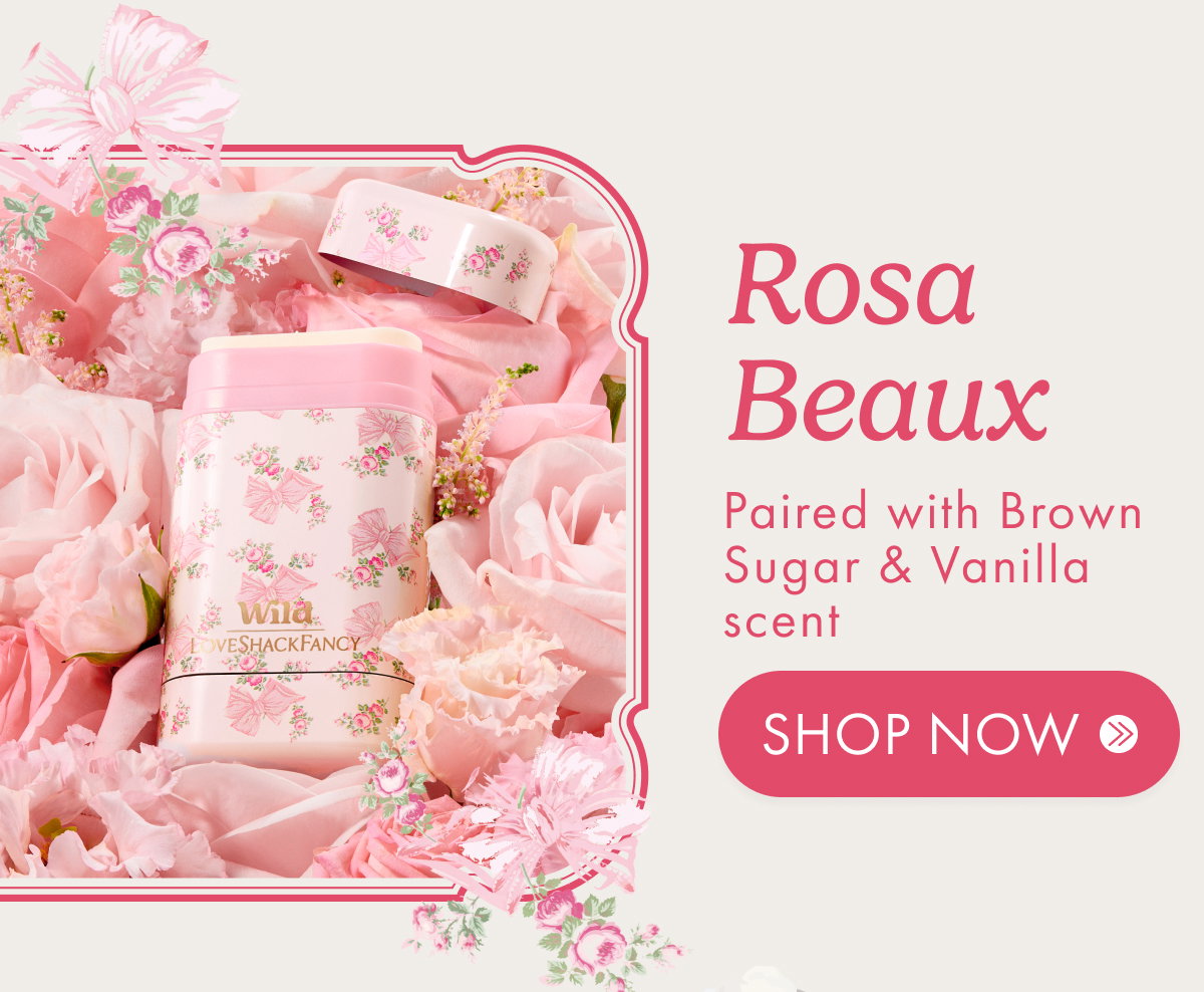 Rosa Beaux with Brown Sugar & Vanilla Scent