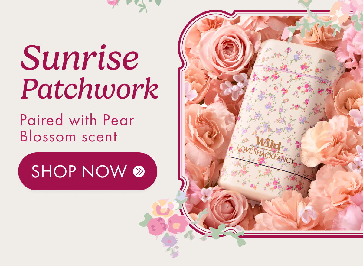 Sunrise Patchwork with Pear Blossom Scent
