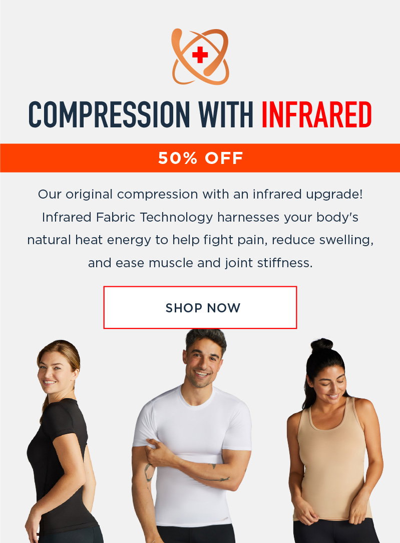 COMPRESSION WITH INFRARED 50% OFF SHOP NOW