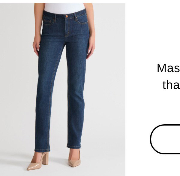 Lexington Straight Leg Jeans, Indigo Westpoint Wash