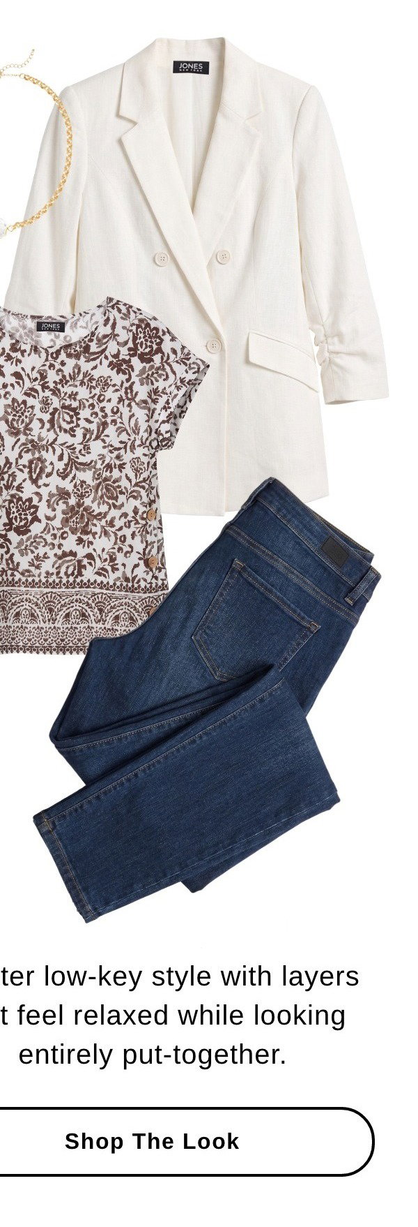 Master low-key style with layers that feels relaxed while looking entirely put-together. - Shop The Look >>