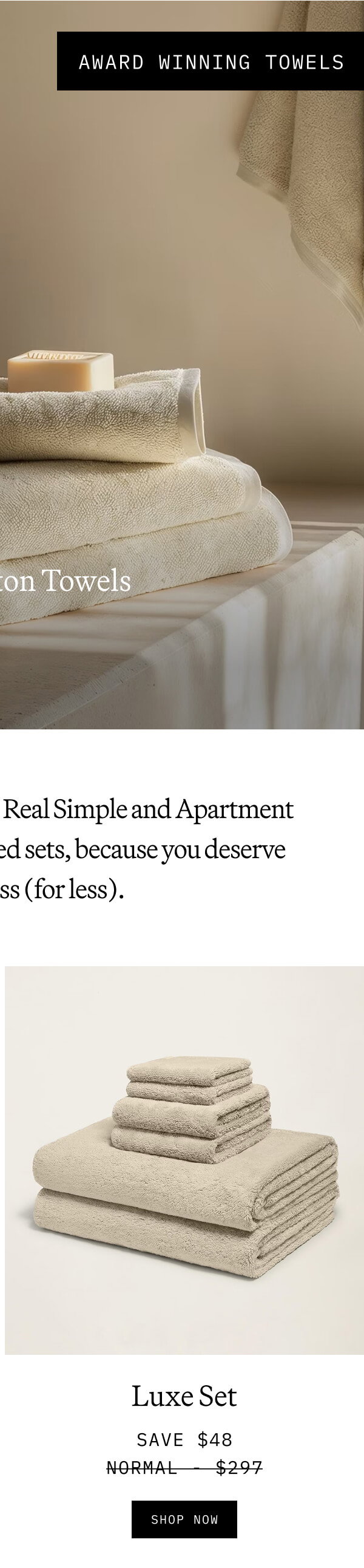 Ultraplush Cotton Towels