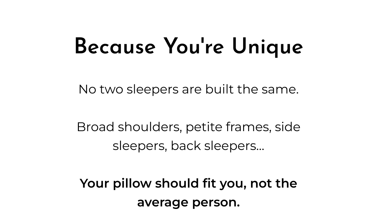 Because You're Unique