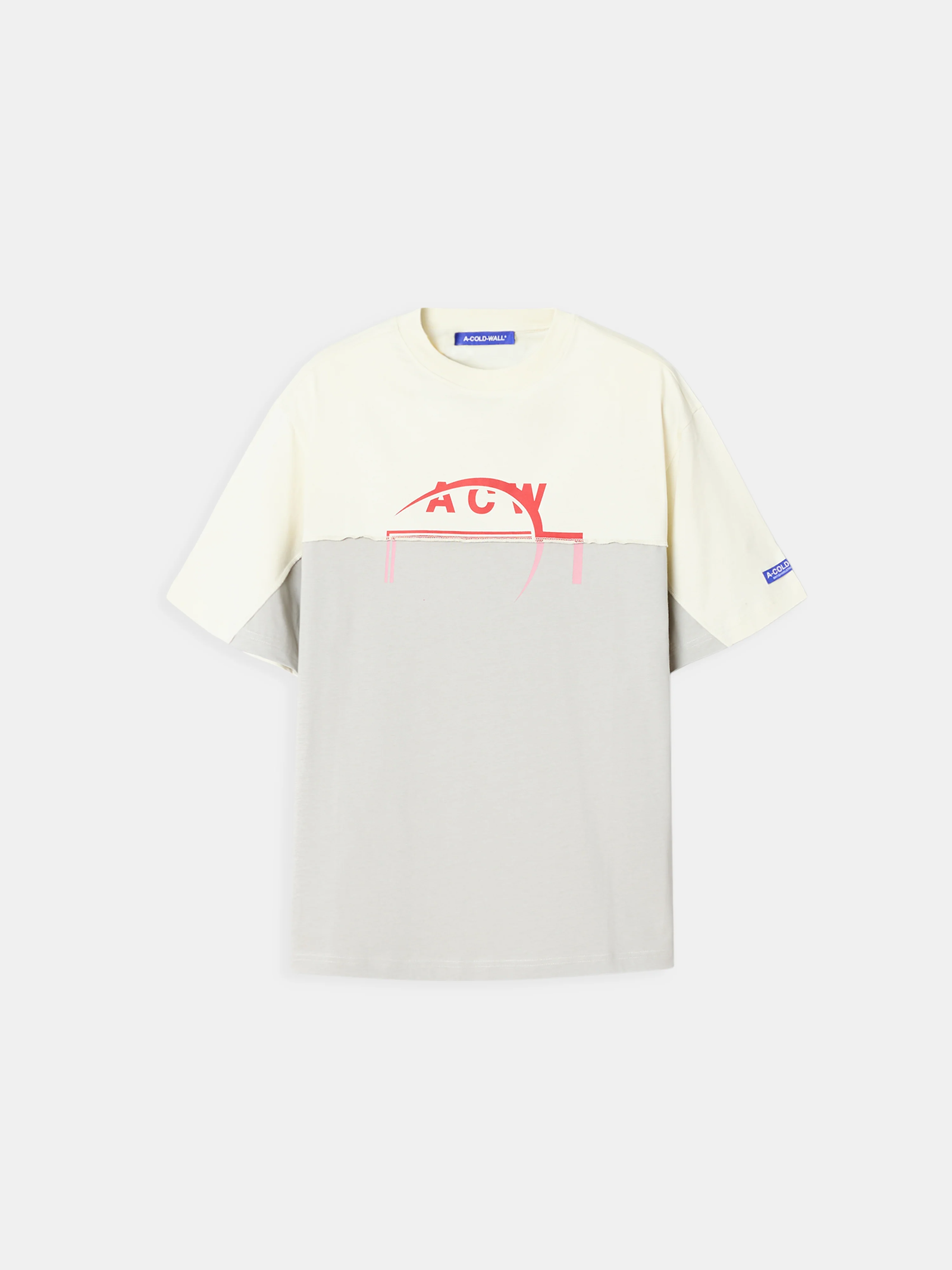 split logo t-shirt