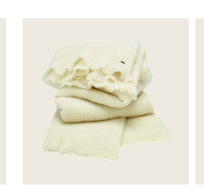 abcDNA Mohair Throw