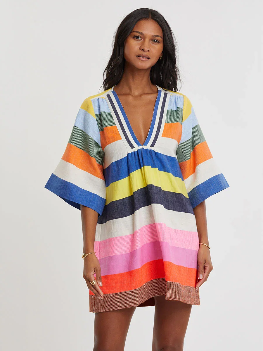 Image of BELKIS | V Neck Caftan