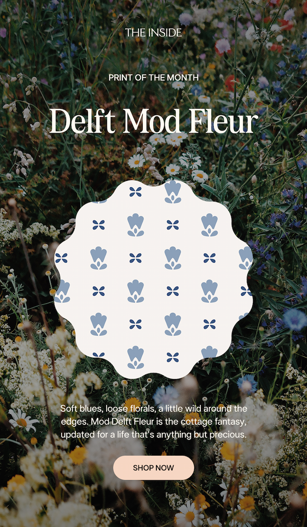 Print of the month: Delft Mod Fleur