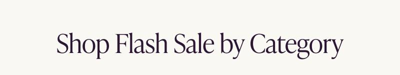 Shop flash sale by category