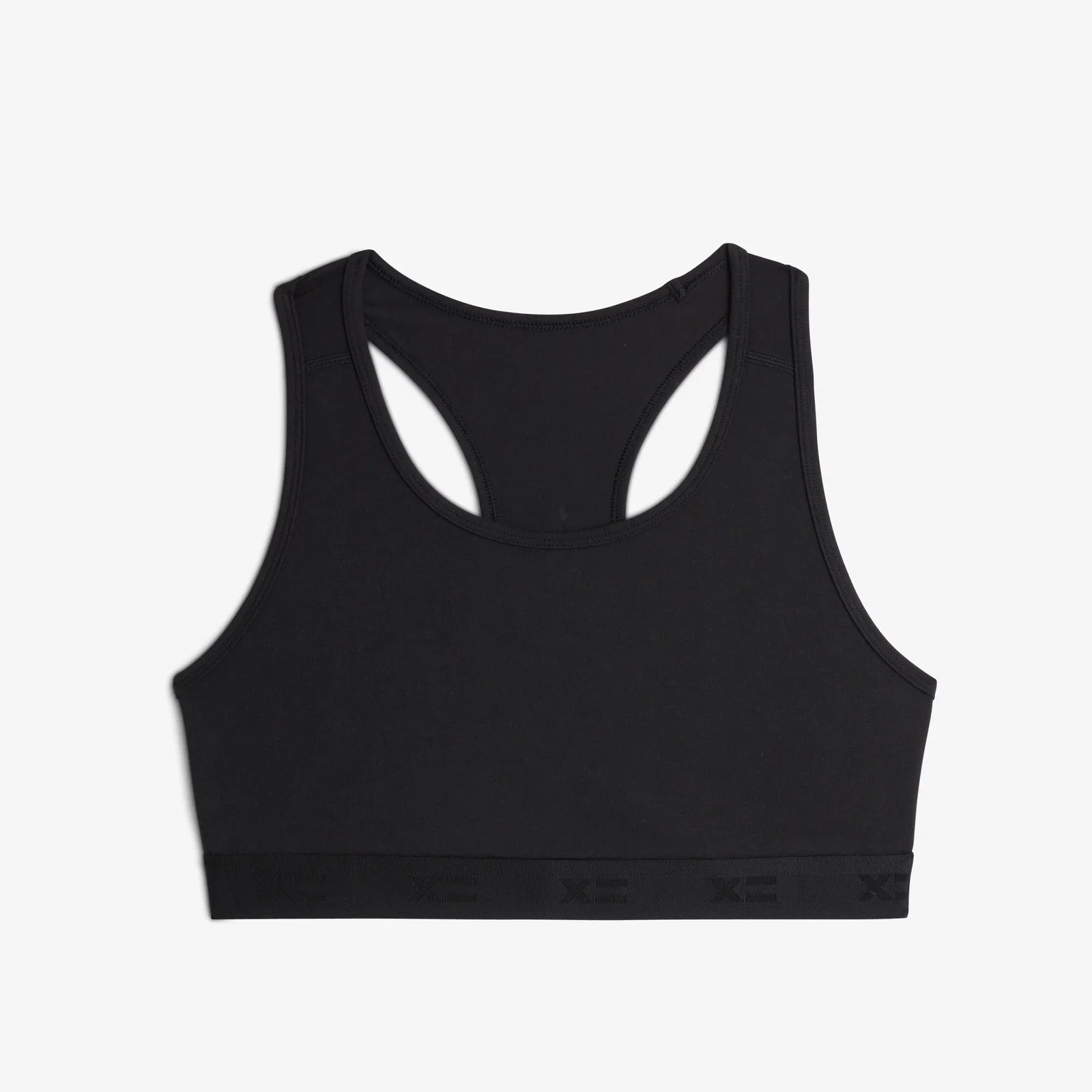 Image of Racerback Soft Bra - TENCEL Modal Black