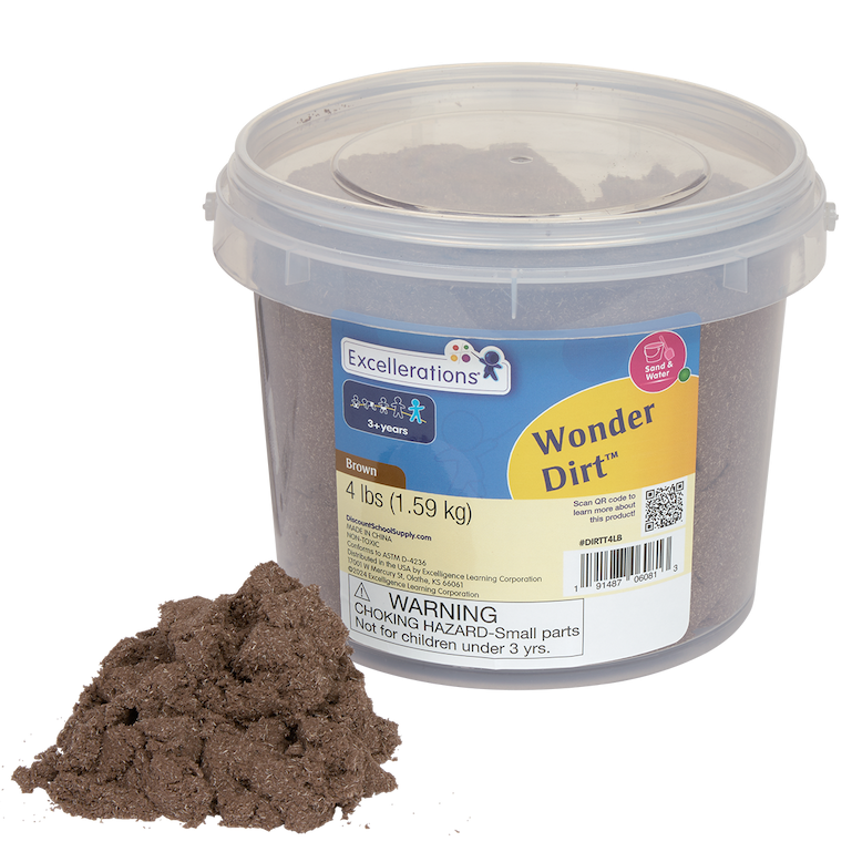 Excellerations® Wonder Dirt™ Size 4lb Tub