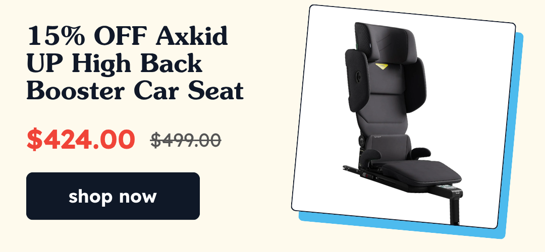 15% OFF Axkid UP High Back Booster Car Seat