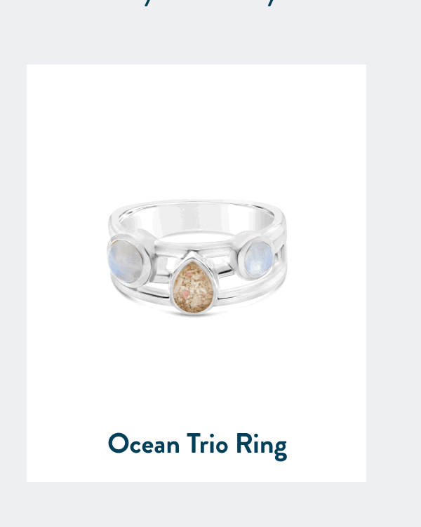 Ocean Trio Ring by Captain Kate