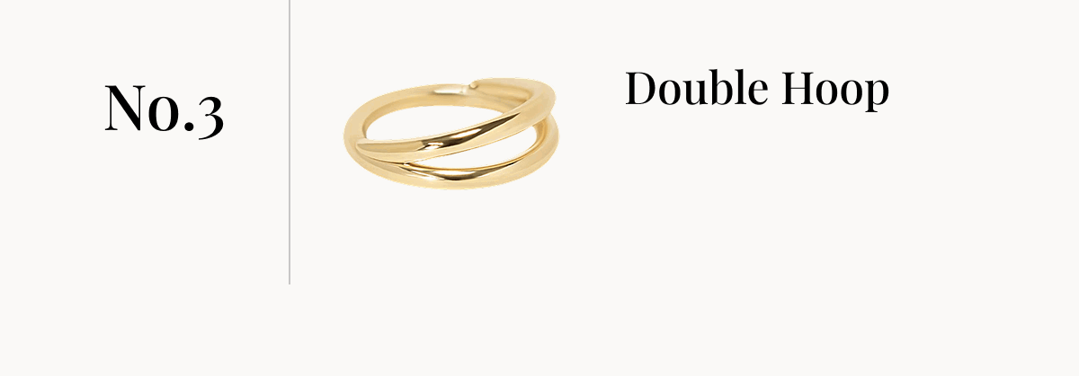 No.3 Double Hoop  