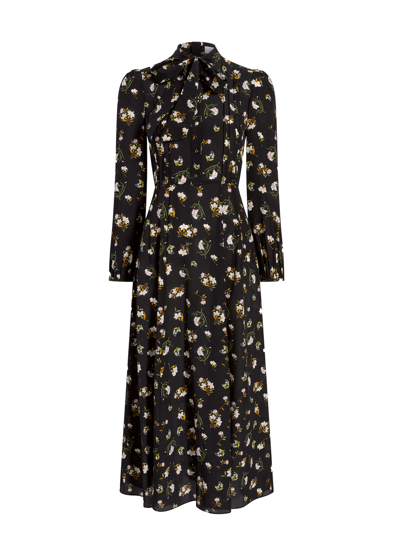 Ghost image of the alison dress in black floral