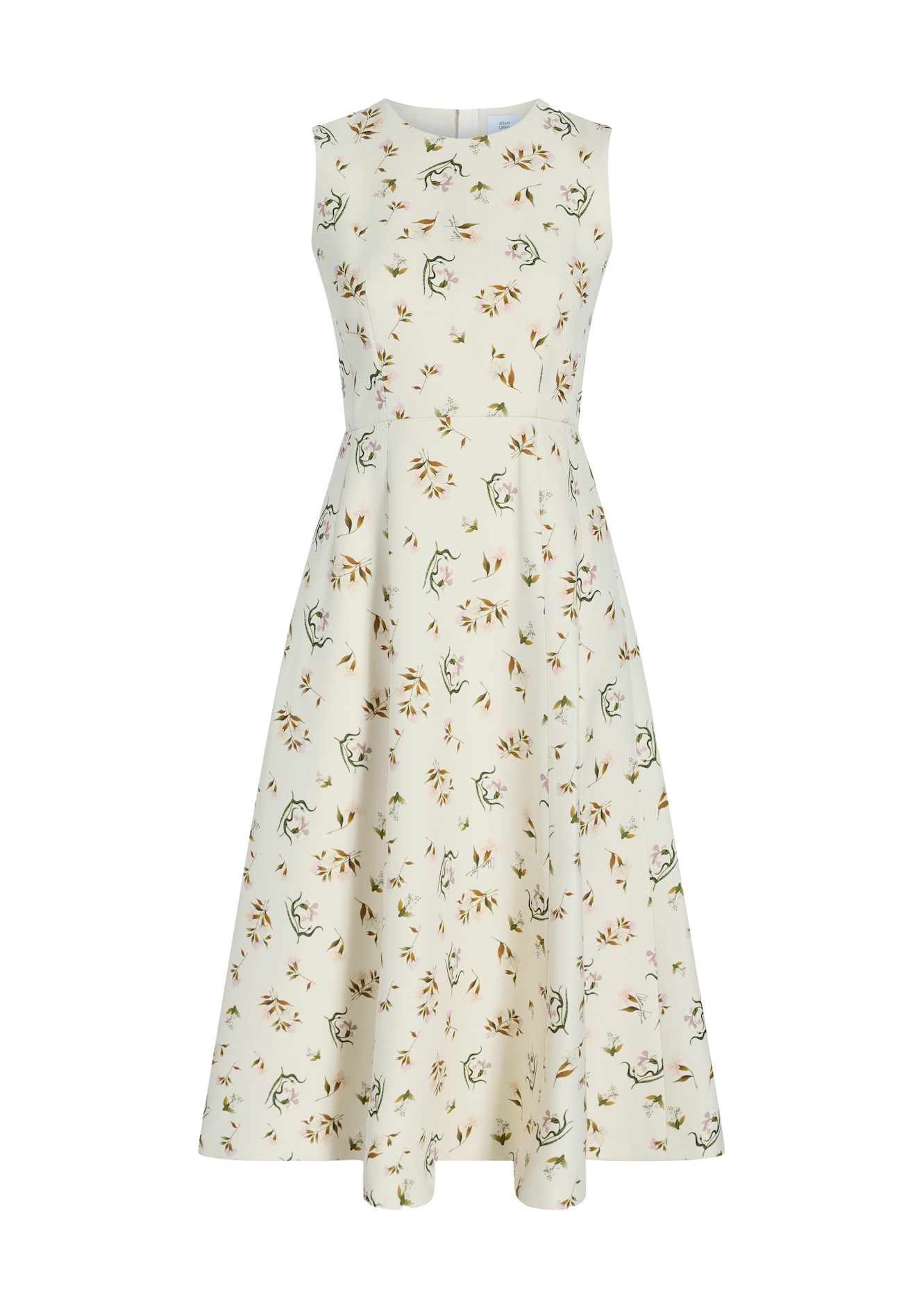 Ghost image of the eloise dress in ivory floral