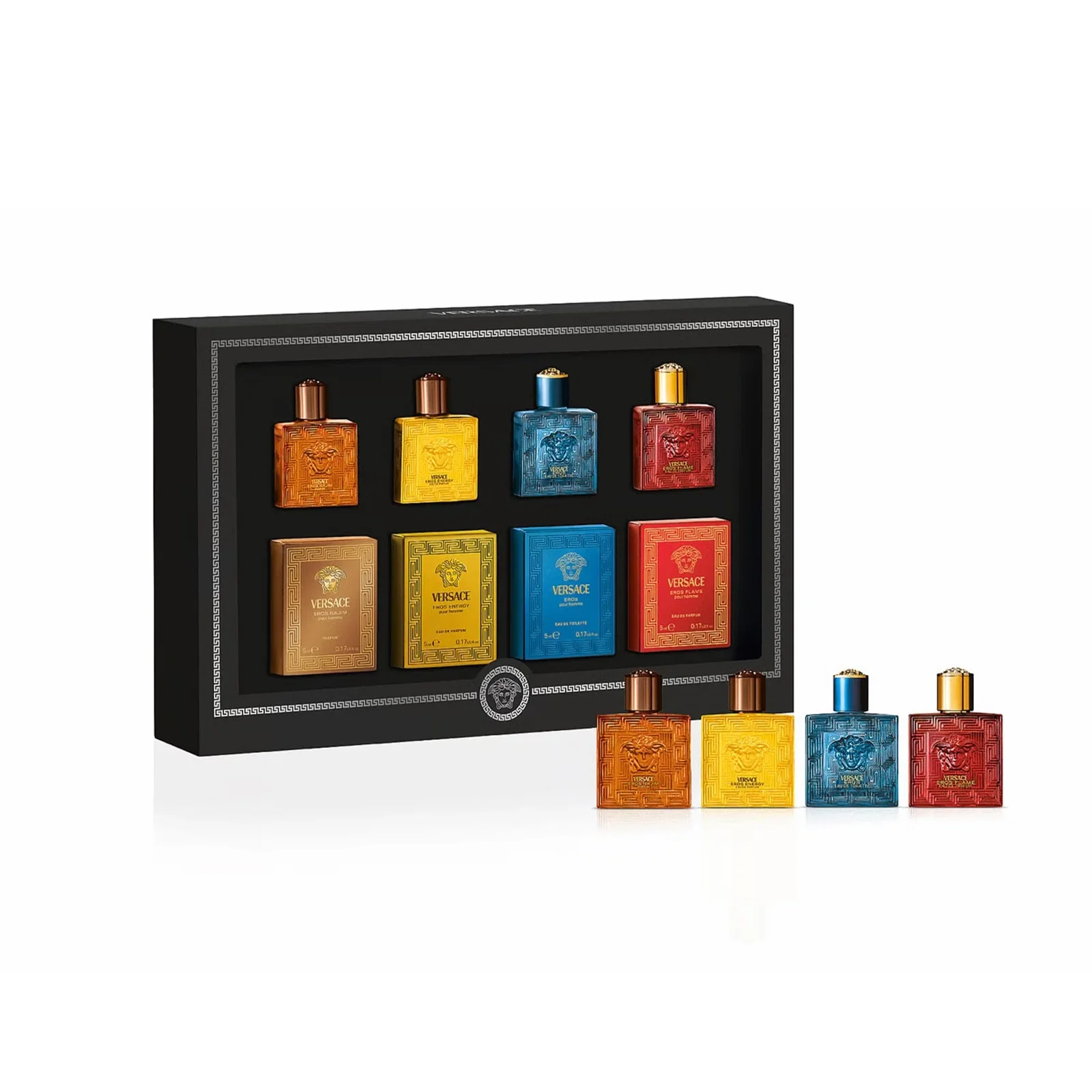 Image of Versace Miniature Eros Collection 4 x 5ml Gift Set