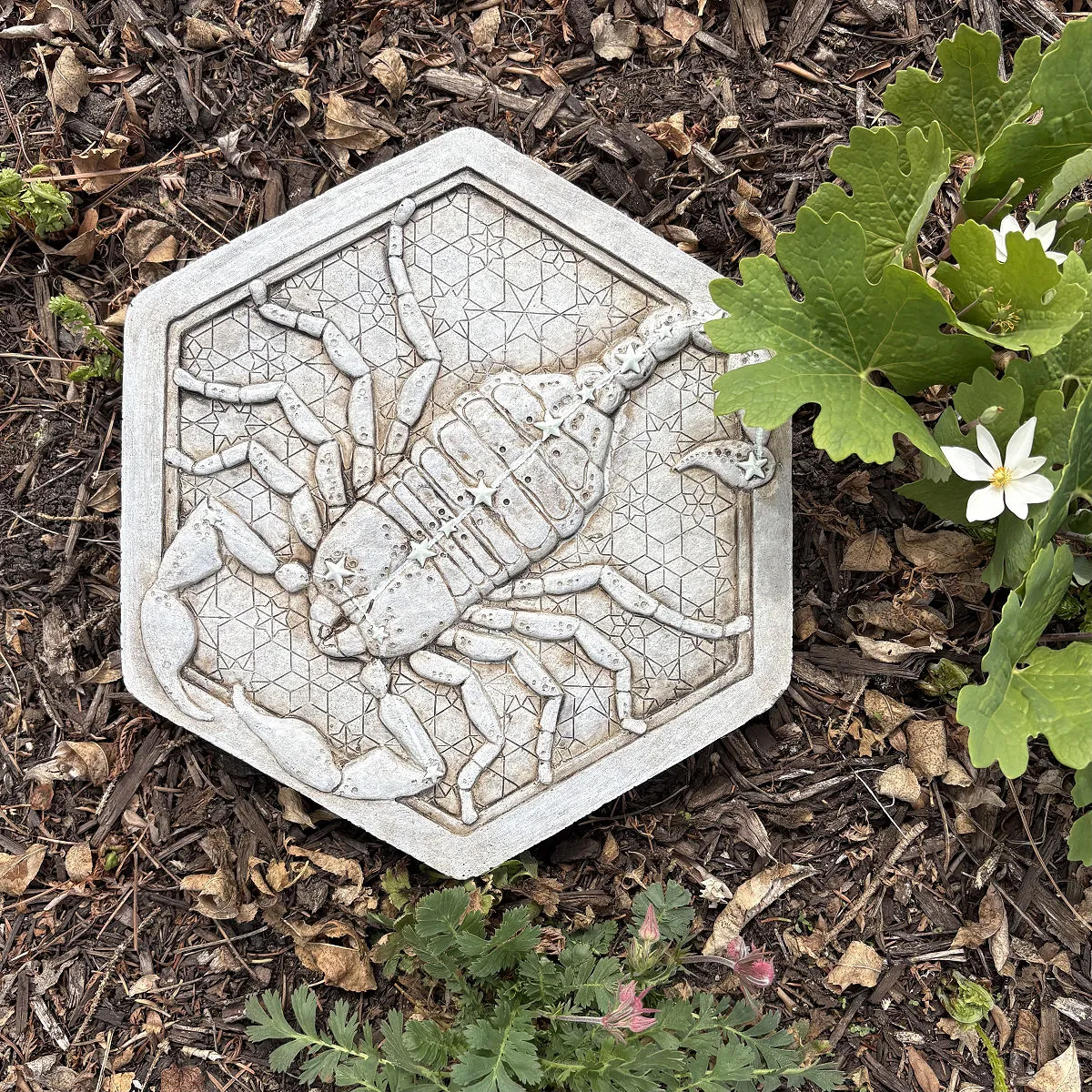 Zodiac Handmade Garden Stepping Stone