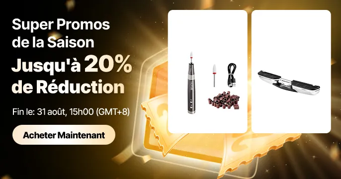 Jusqu‘à 20% de réduction – même qualité, stock limité