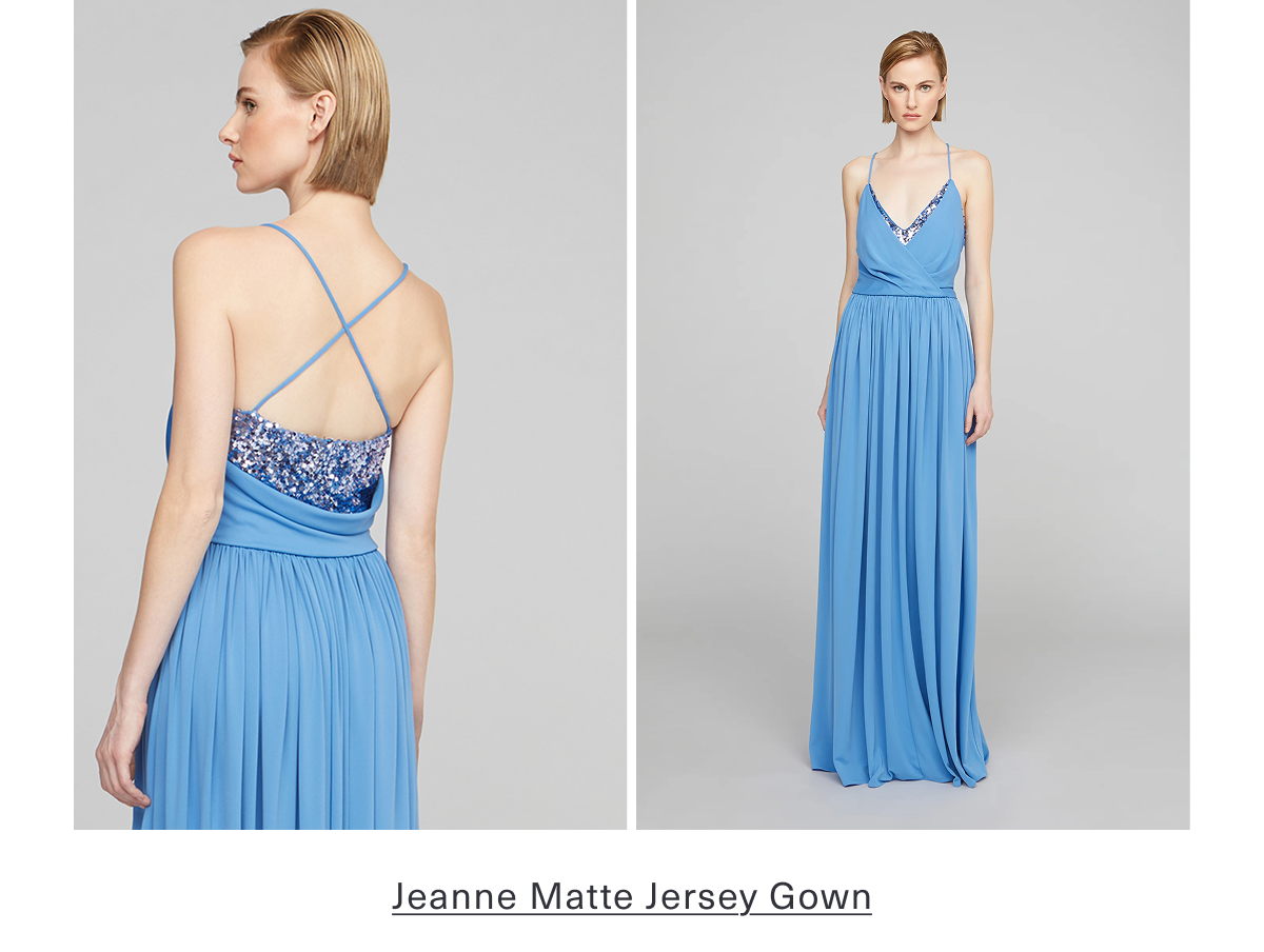 Jeanne Matte Jersey Gown