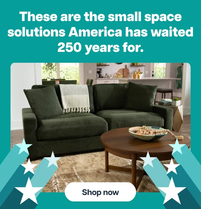 These are the small space solutions America has waited 250 years for.