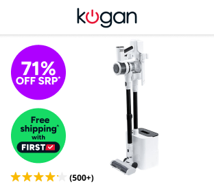 Kogan MX15 Max Cordless Stick Vacuum Cleaner with Auto-Empty Dock Product Image