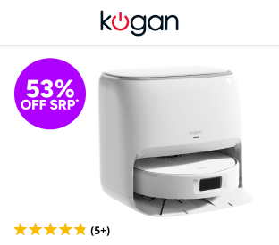Kogan SmarterHome™ LX20 Pro Omni Robot Vacuum and Mop with Self-Cleaning and Drying Product Image
